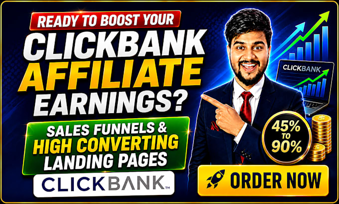 create clickbank affiliate marketing website and clickfunnel