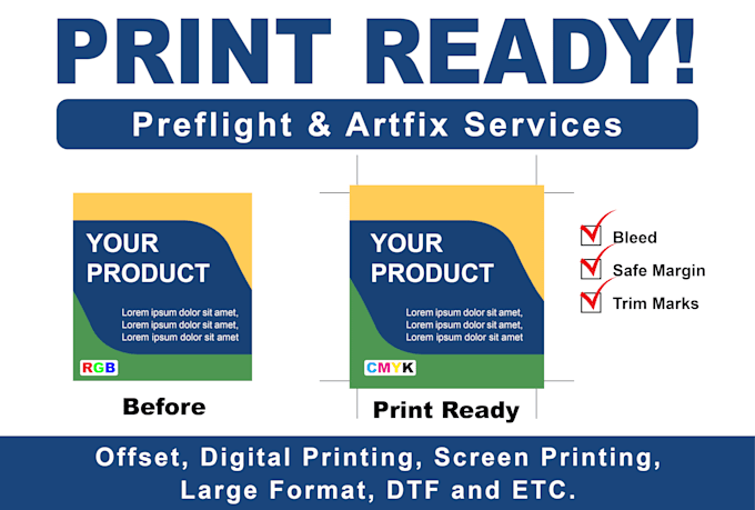 do prepress service, makes your file ready to print