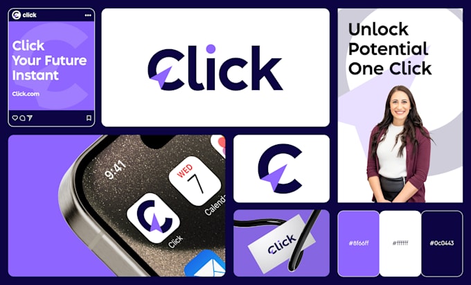 design a professional logo and brand guidelines in 24 hours