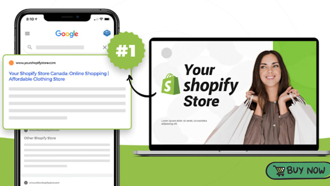 Do shopify seo for 1st page ranking on google by Seo_squad0 | Fiverr