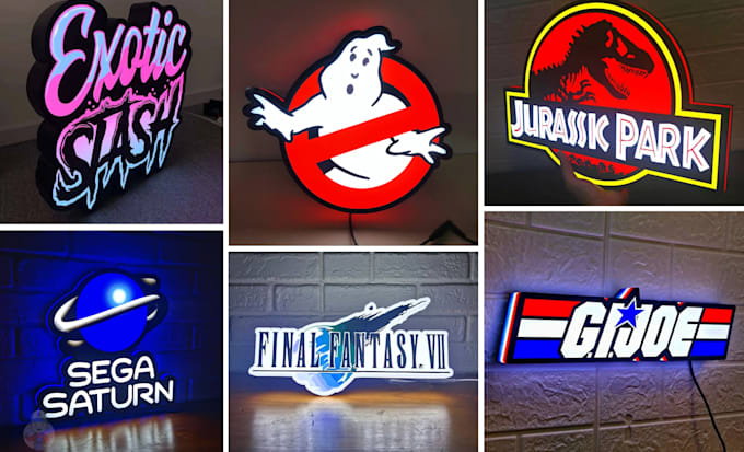 Do a custom 3d printed light box design with print ready stl and 3mf ...