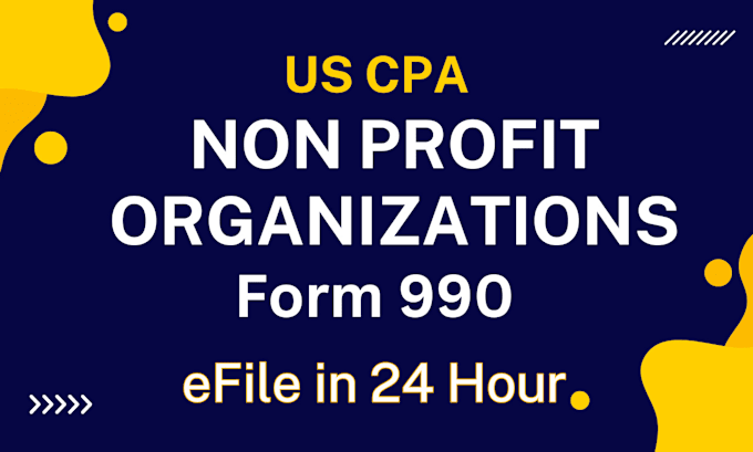 prepare and efile non profit return 990ez, 990n, 990pf