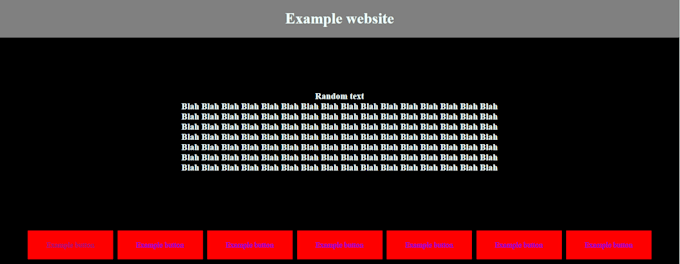 Create a simple website in html and css by Kapi8780 | Fiverr