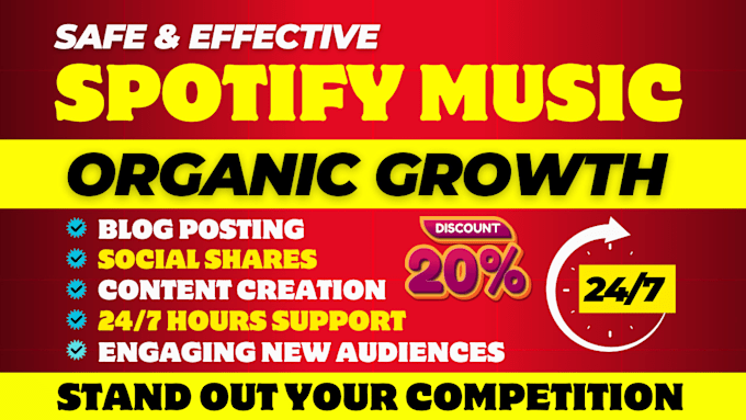 do professional spotify music promotion