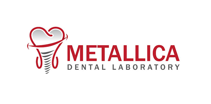 design suitable modern dental laboratory  logo