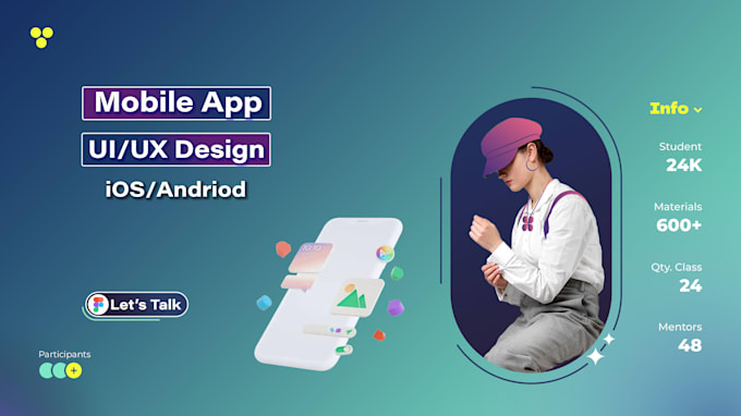 do UI UX design expert, and mobile app designer in figma