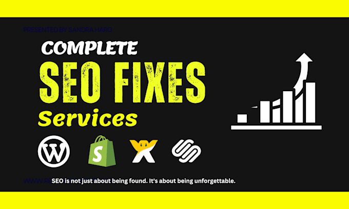 do technical onpage SEO fixes of wordpress , squarespace, shopify or wix