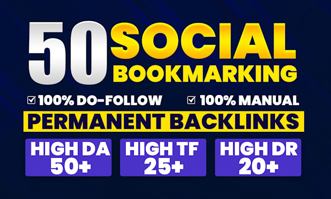 create do follow social bookmark backlinks for fast seo rankings