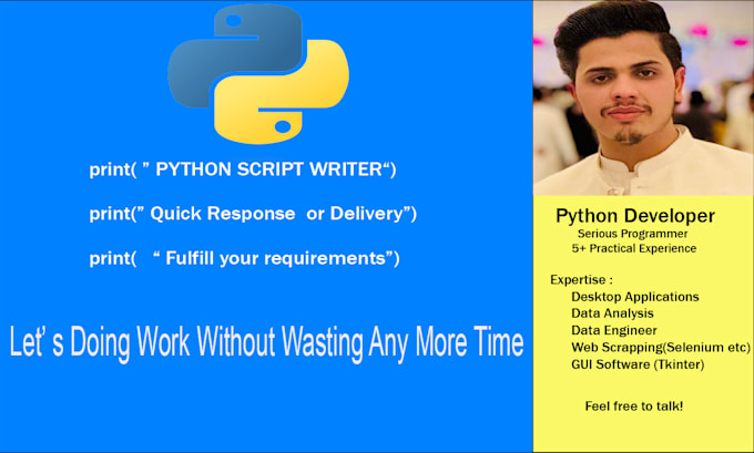 Do python simple or gui projects,scripts and scrapping by ...