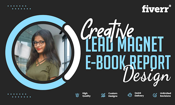 design unique PDF lead magnet ebooks report