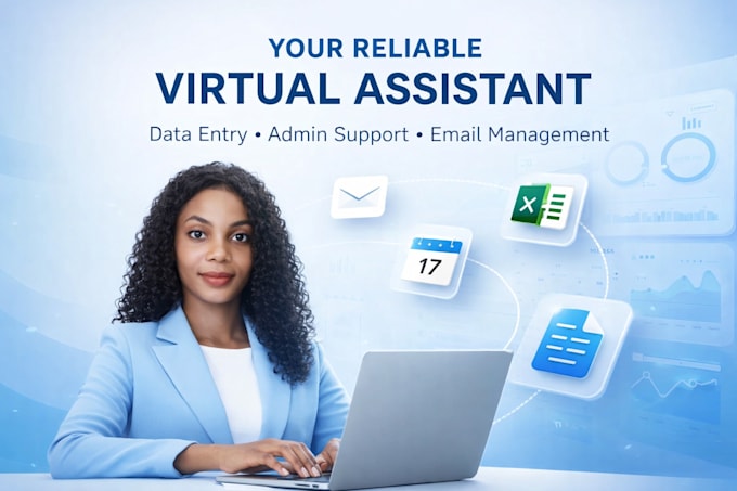 be your expert virtual assistant for data entry