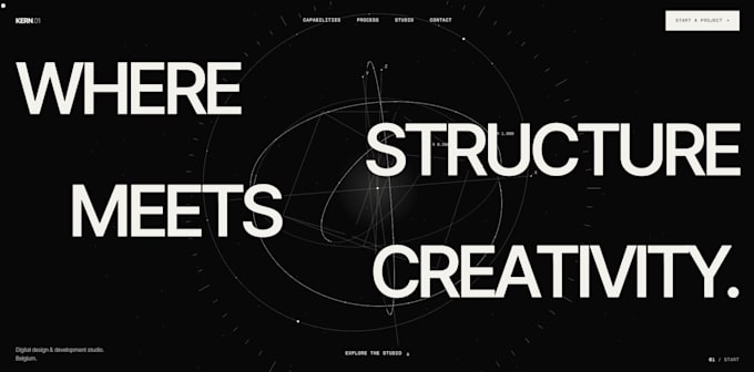 design your modern website and landing page ux ui webdesign