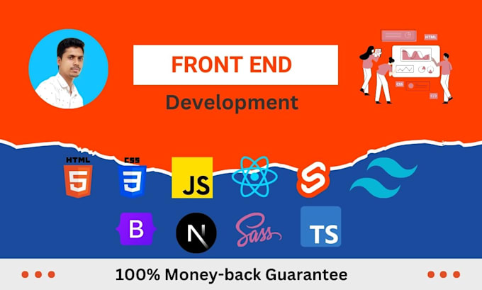be your frontend web developer with svelte, react, next or HTML CSS