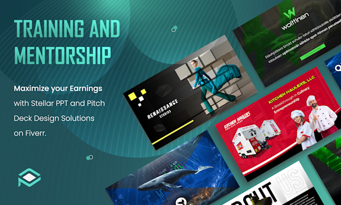 Train you to maximize your earnings with ppt and pitch deck design on ...