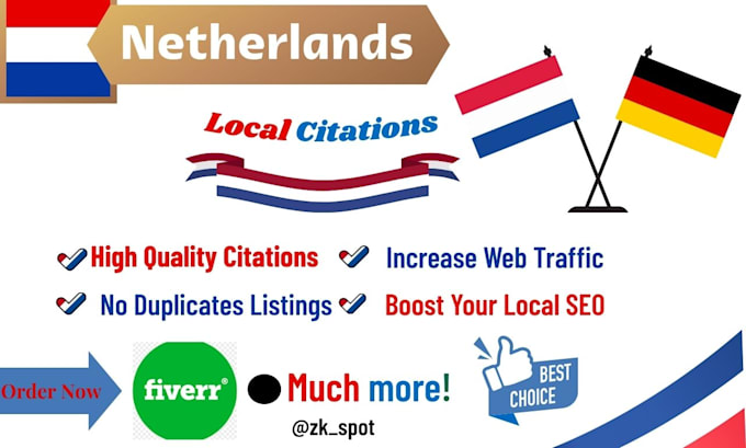 do top 200 netherlands citations for local seo