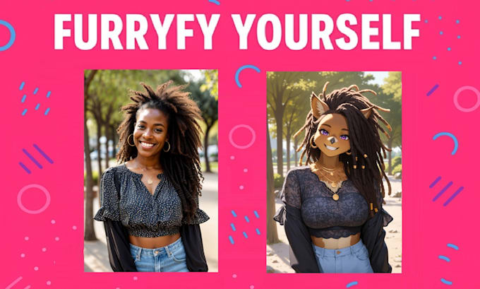 turn you or your character into furry style