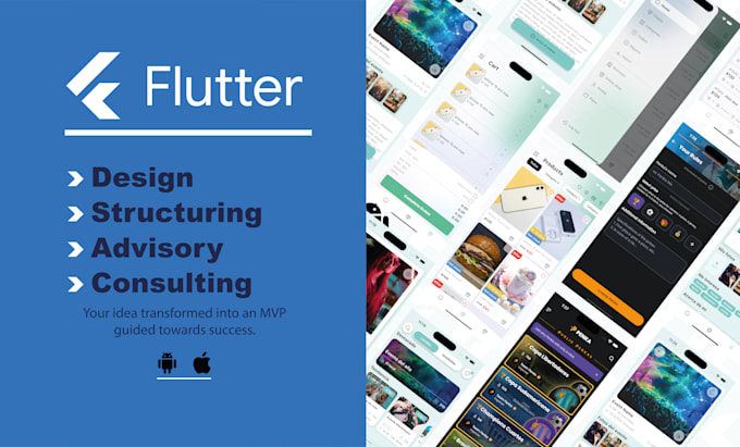 create flutter prototypes and expertly guide scalable mvps