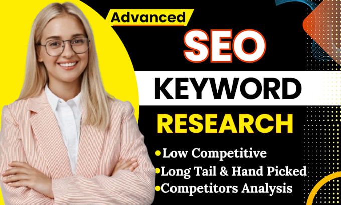 do advanced SEO keyword research and competitor analysis with ahrefs and semrush
