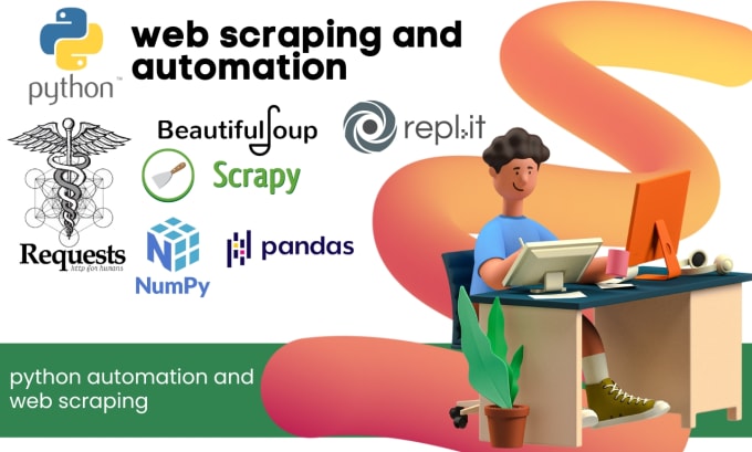 Python web scraping and automation by Queensec | Fiverr