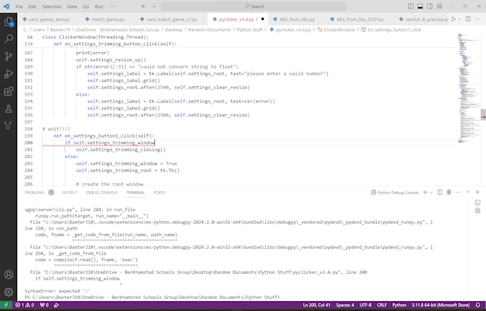 Review your python code by Jb_workaccount | Fiverr