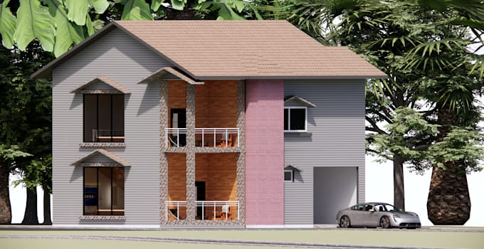 do revit auto cad 2d 3d floor plan interior exterior design