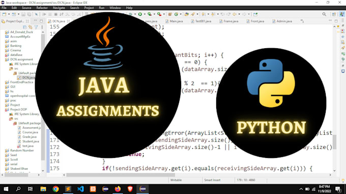 Help you in java python assignment and all programming tasks by ...