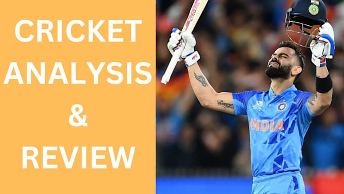 write blog about your cricket match