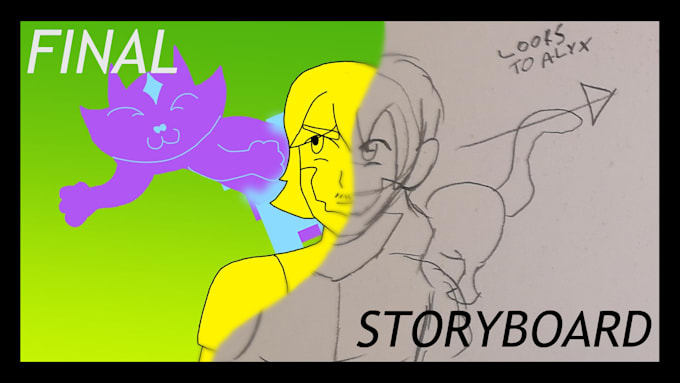 do one minute animatic and storyboards
