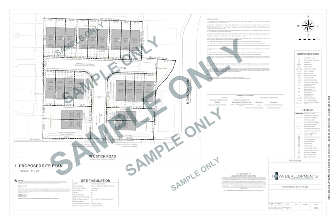 civil engineering site plans
