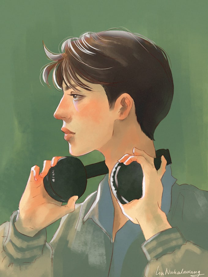 paint your portrait digitally