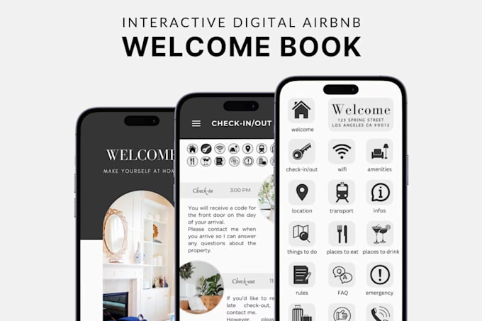 create a stunning digital airbnb welcome book to impress your guests