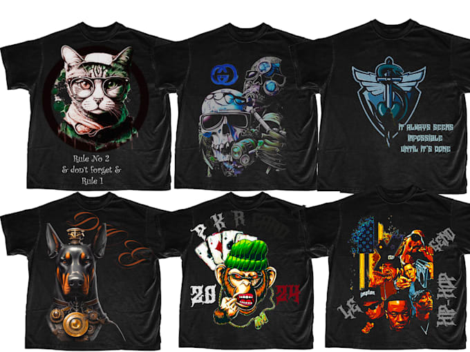 design unique and trendy tshirts for personal use