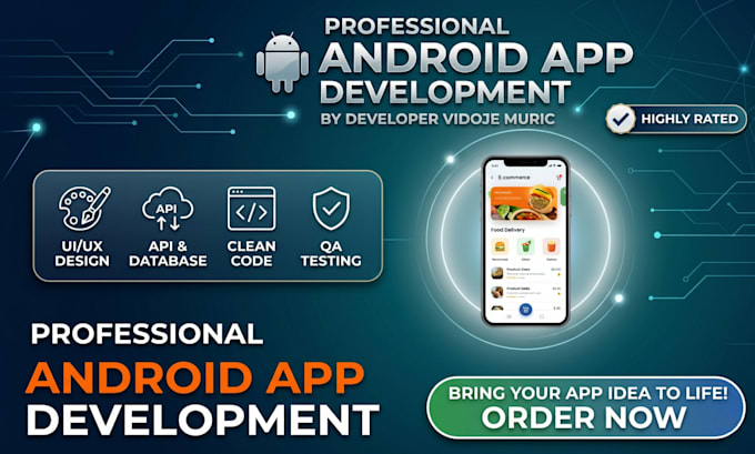 do an android application using kotlin or java