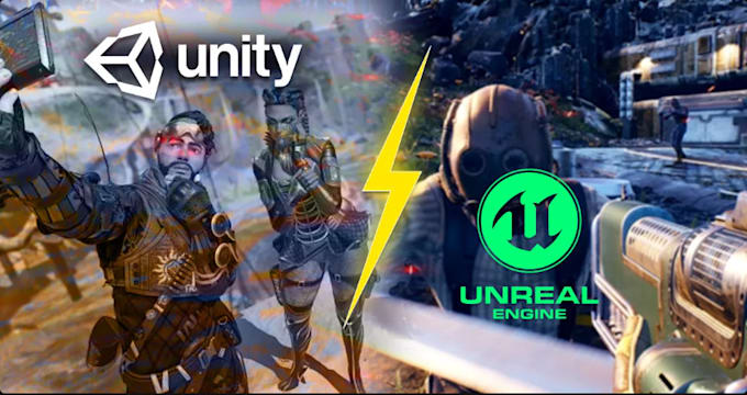 develop crossplatform unity game, ar vr unreal engine game multiplayer