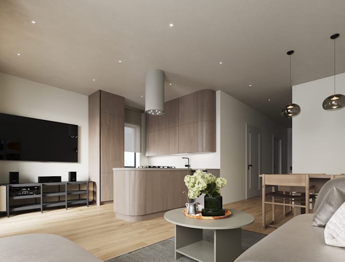 3d visualize your interior and exterior by Onemanmarketing | Fiverr