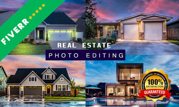 do real estate photo editing single or multiple exposure