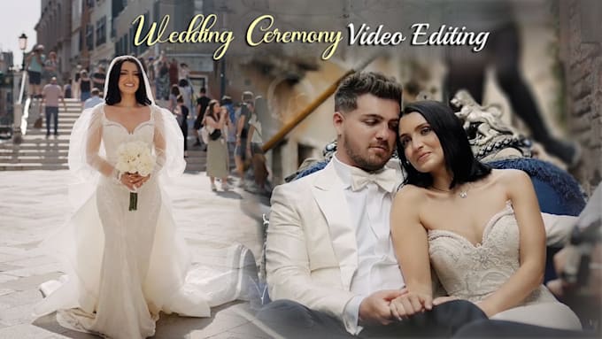 do wedding video editing with special offer