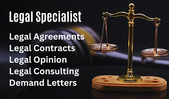 write legal agreements and demand letters for you