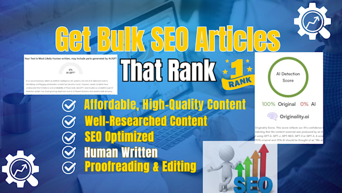 write bulk SEO articles and blog posts, wordpress blog