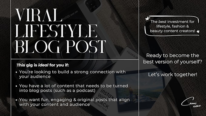 write viral lifestyle blog posts