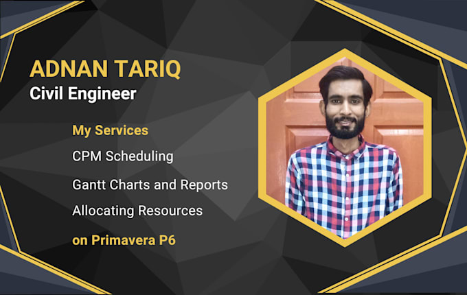 do scheduling, wbs, gantt chart and reports on primavera p6
