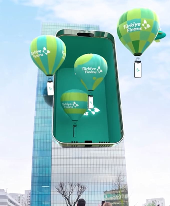 do billboard animation 3d anamorphic video led screen video for trade show event