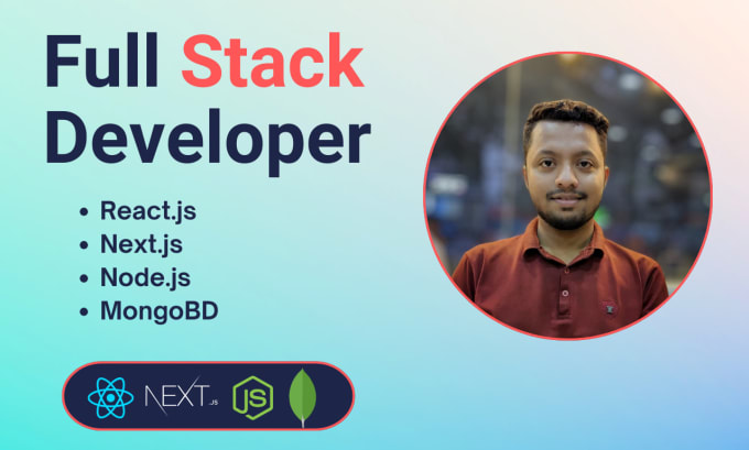 Build a custom website using react, next js, and node js by ...