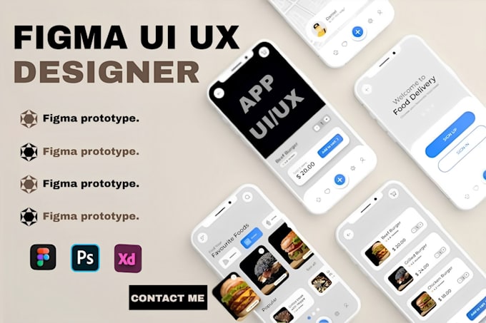 Do website ui ux design, mobile app ui ux design, desktop application ...