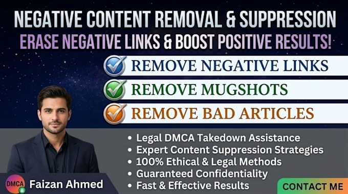remove permanently mugshot article link from google,