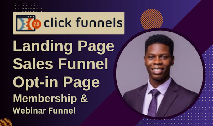 build clickfunnels sales funnel, landing page, webinar and gohighlevel