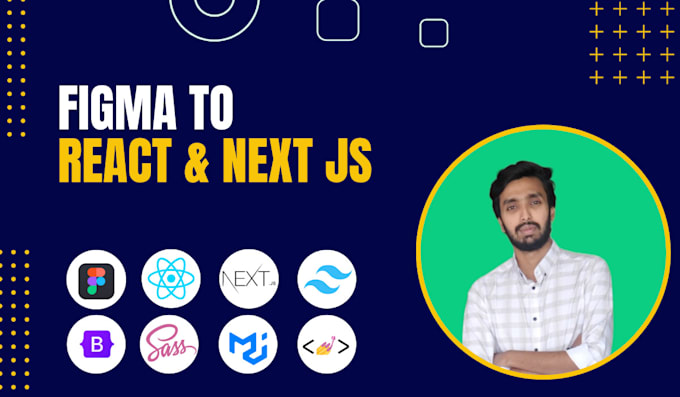 Convert figma to react js or next js using tailwind css by Al__ashik ... image.