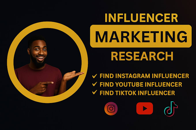 find best instagram, tiktok and youtube influencer list for influencer marketing