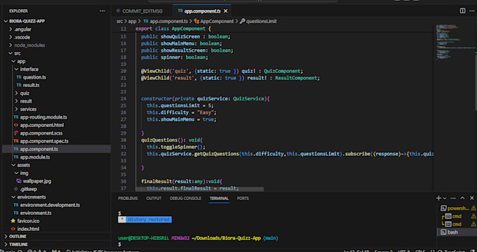 develop your website both front and back end