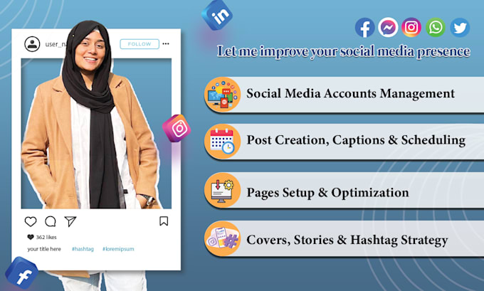 be your social media manager